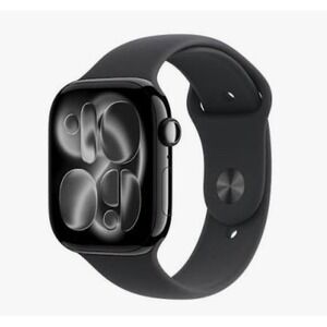 Apple Watch GPS Series 11 42mm Cell Jet Black Case Black Sport Band M/L Sealed